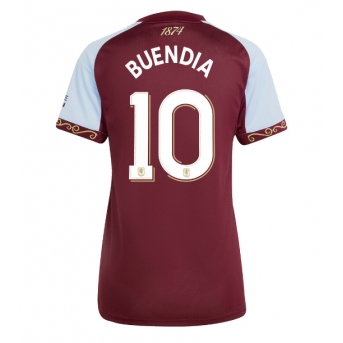 Billige Fotballdrakt Aston Villa Emiliano Buendia #10 Replika Hjemmedrakt Dame 2025-26 Kortermet